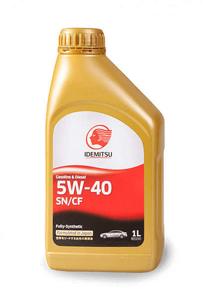 Масло моторное синтетическое IDEMITSU SN/CF 5W-40, 1л