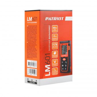 Дальномер Patriot LM601 лазерная рулетка