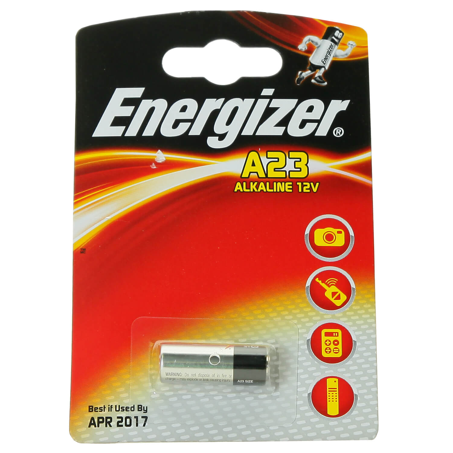 Батарейка Energizer Alk. A23/E23A FSB1