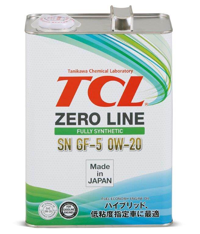 Масло моторное TCL Zero Line 0W-20, 4л   