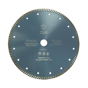 Алмазный диск DIAM Turbo Master 125 бетон
