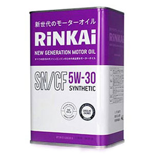 Масло моторное синтетика RINKAI SN/CF 5W-30, 4л.