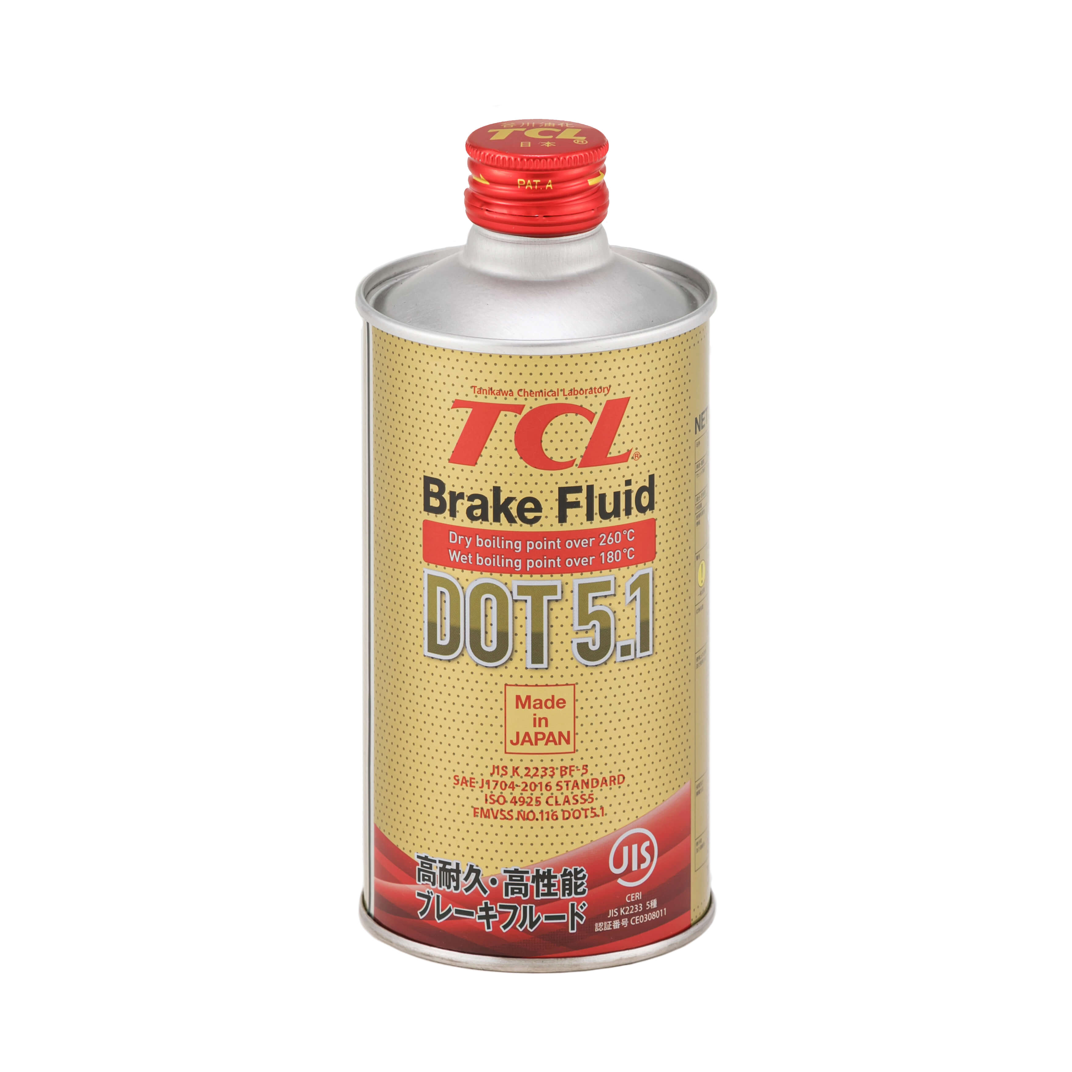 Тормозная жидкость TCL DOT 5.1 - 0,355л