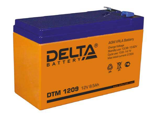 Аккумулятор Delta СТ 1209 9Ah (AGM) 46414								