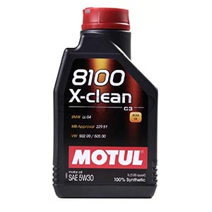 Масло моторное синтетика MOTUL 8100 X-clean 5W-30, 1л.