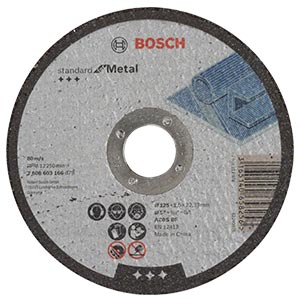 Диск отрезной по металлу BOSCH Standard 125х2.5