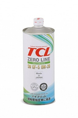 Масло моторное синтетика TCL Zero Line SN/GF-5 0W-20, 1л   
