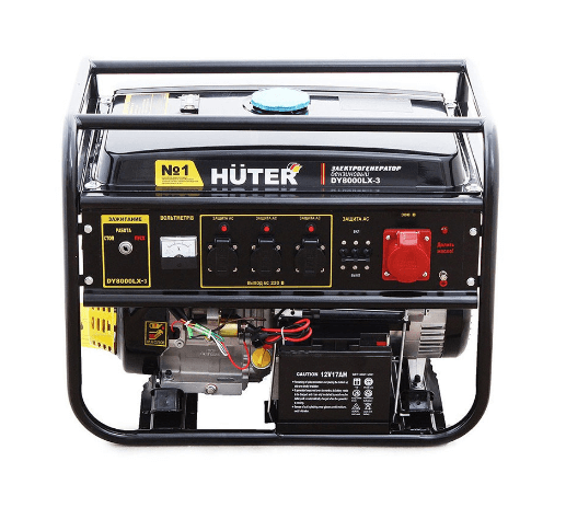 Генератор бензиновый HUTER DY8000 LX-3