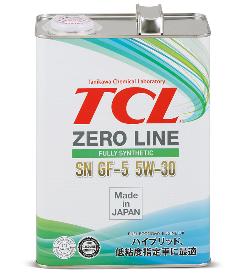 Масло моторное TCL Zero Line 5W-30, 4л   