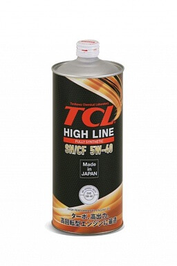 Масло моторное синтетическое TCL HIGH Line SN/GF 5W-40, 1л