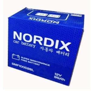Аккумулятор автомобильный NORDIX SMF100D26L 95 А/ч, 730А