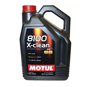 Масло моторное синтетика MOTUL 8100 X-clean 5W-30, 5л.