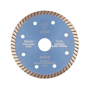 Алмазный диск DIAM Turbo Master 115 бетон