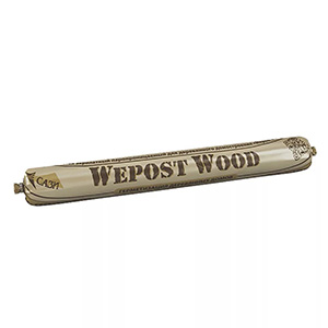 Герметик для дерева белый Wepost Wood 0,83 кг RAL 9010