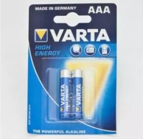 Батарейка Varta High Energy LR03 AAA 2 шт.