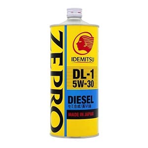 Масло моторное полусинтетика IDEMITSU ZEPRO Diesel DL-1 5W-30, 1л
