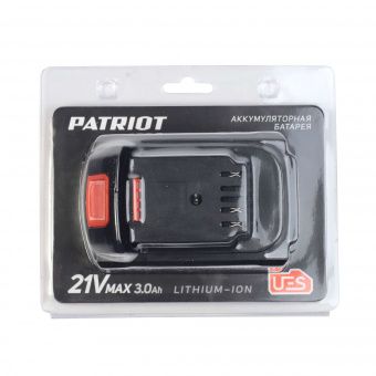 Аккумулятор Patriot BR21V MAX UES 3.0