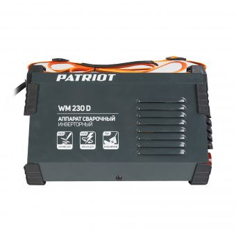 Сварочный аппарат инверторный Patriot WM 230D