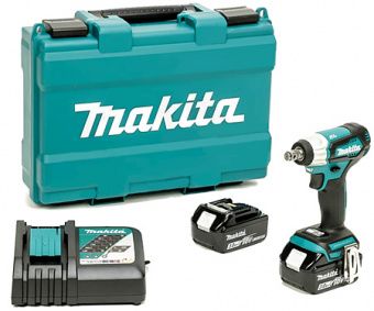 Гайковерт аккумуляторный ударный Makita DTW181RFE