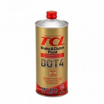 Тормозная жидкость TCL DOT 4 - 1л