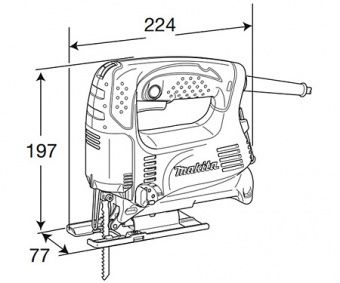 Лобзик Makita 4326