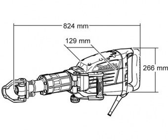 Отбойный молоток MAKITA HM-1307CB