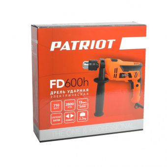 Дрель ударная Patriot FD600h