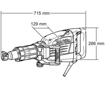 Отбойный молоток MAKITA HM-1307C